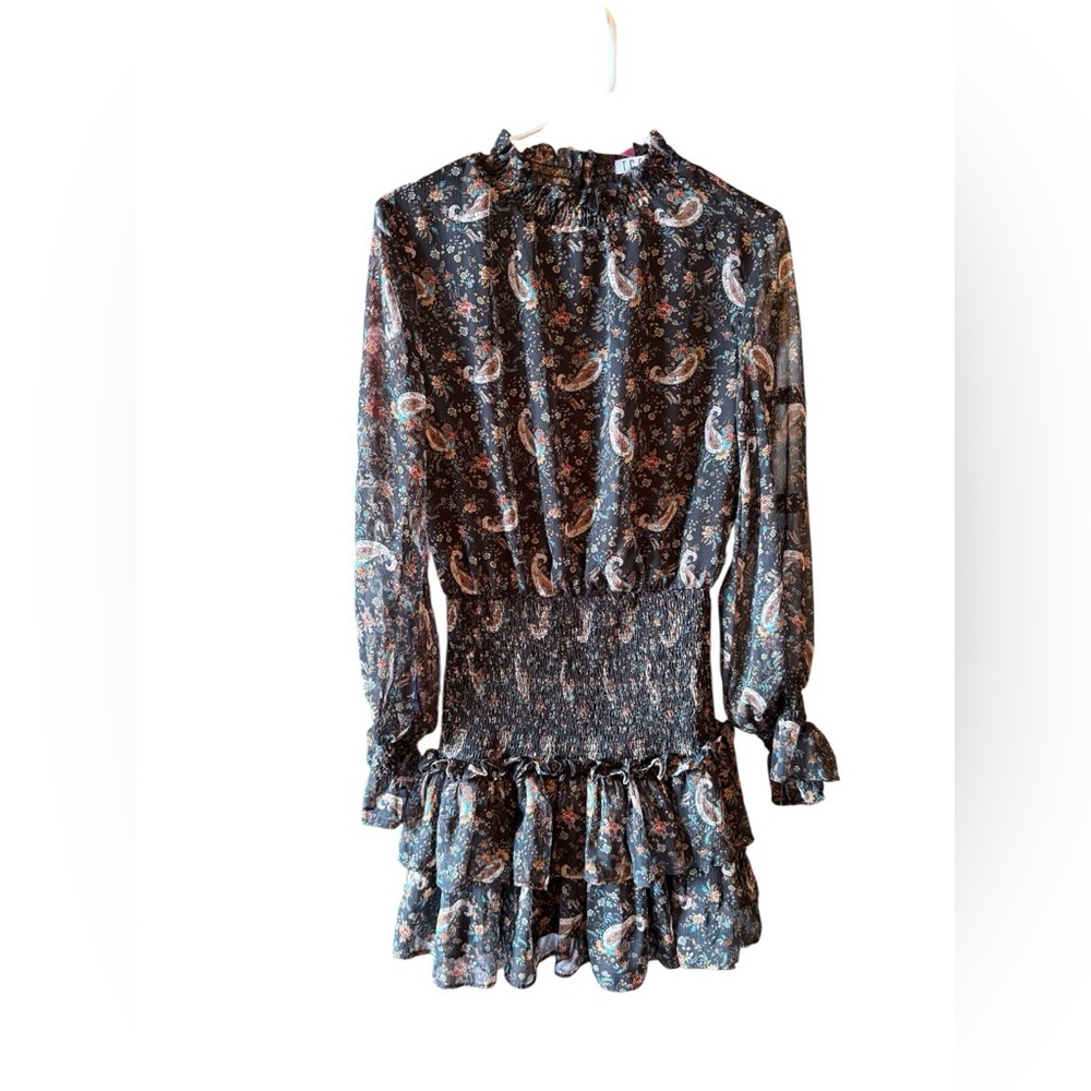 TCEC Paisley Smock Dress/ S / PTP-17-18"
